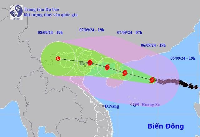 CẬP NHẬT: Tin mới nhất về SIÊU BÃO SỐ 3 (YAGI) và CÁC CHỈ ĐẠO ỨNG PHÓ- Ảnh 1.